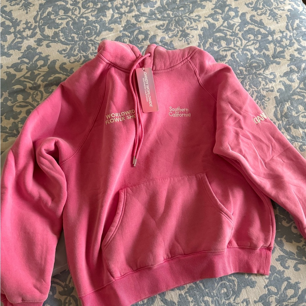 Dandy Worldwide Hot Pink Flowershop Hoodie